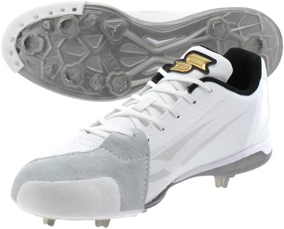 野球スパイク 27cmASICS セイバ 14 ホワイト/ネイビー スパイク 野球